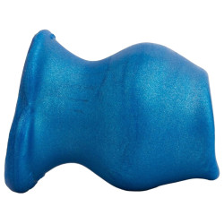 Oxballs Plug Tunnel Pig-Hole Platinum Bleu 14 x 11 cm